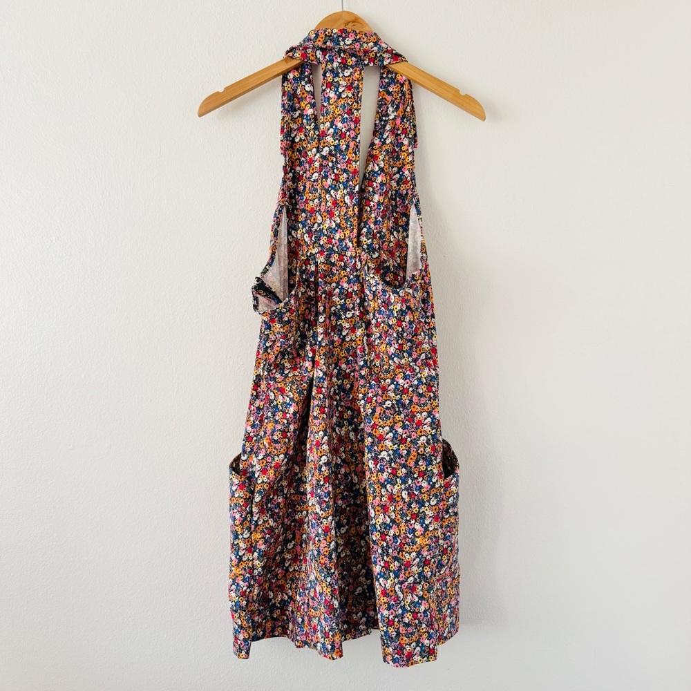 Anthropologie x Maeve Sleeveless T-Back Mini Dress Amalia Collared Floral - Picture 5 of 8